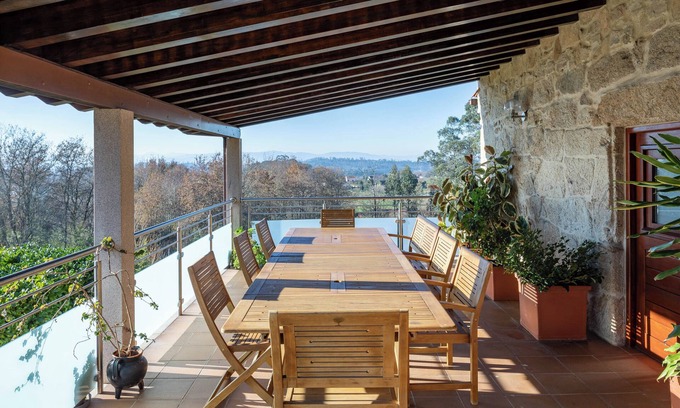 Salvaterra de Mino Maison | Maison de campagne "Lugar Da Xacra" avec terrasse privée, jardin privé et Wi-Fi
