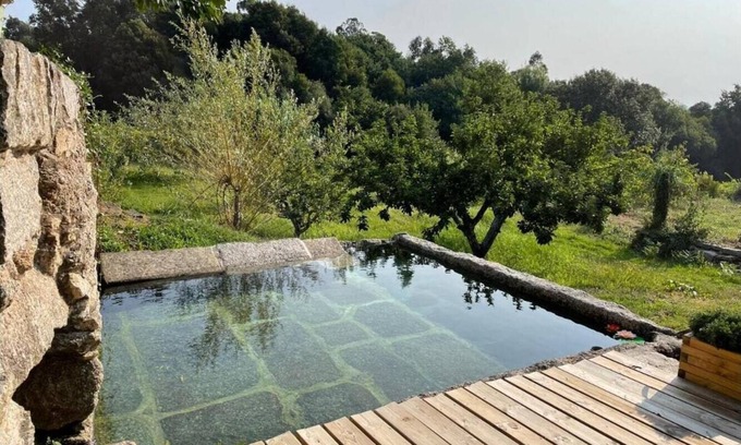 Salvaterra de Mino Maison | Maison de campagne 'María Bargiela' avec terrasse privée, jardin privé et Wi-Fi