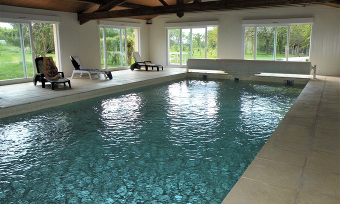 Mouhet Maison | MAISON DE CAMPAGNE, PISCINE PRIVATIVE CHAUFFEE ET COUVERTE (INDRE)
