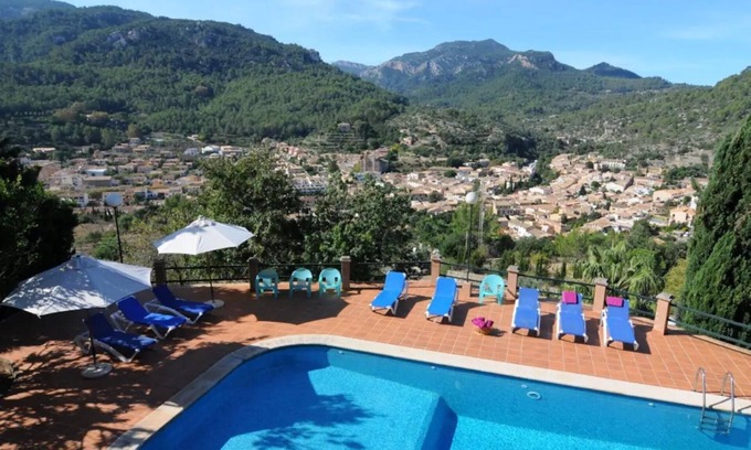 Esporles Maison | Maison de campagne "Sa Cresta" avec vue sur la montagne, Wi-Fi et climatisation