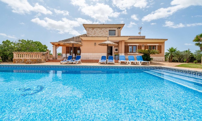 Campos Villa | Maison de campagne 'Sa Gravera De Sa Barrala' avec piscine privée, Wi-Fi et climatisation