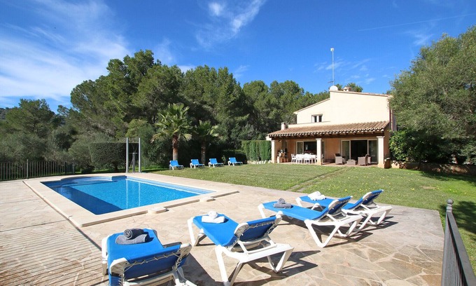 S Horta Villa | Maison de campagne "Son Cami" avec vue sur la montagne, Wi-Fi et climatisation
