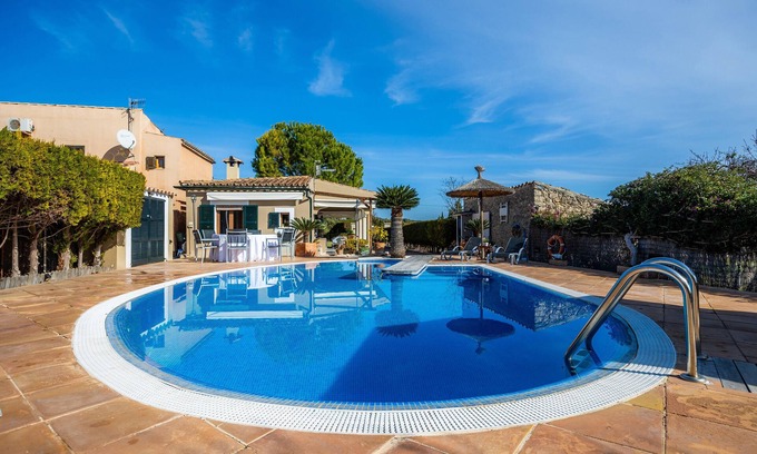 Selva Villa | Maison de campagne "Son Macia" avec vue sur la montagne, Wi-Fi et climatisation