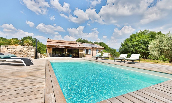 Apt Maison | COUNTRY HOUSE WITH PRIVATE HEATED POOL IN LUBERON