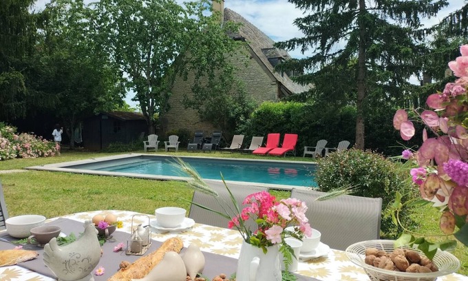 Gignac Maison | Maison en pierre de campagne avec piscine privée et climatisation