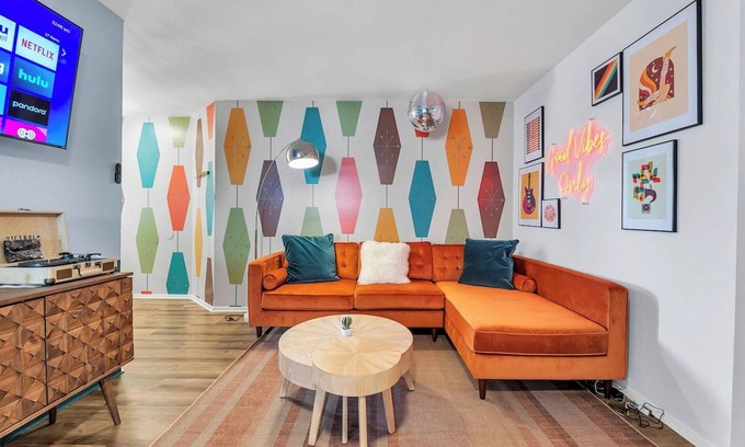 Tanglewood Forest Maison | Cowboy Pool Bliss, 2BR/2BA Retro Vibes, King Beds