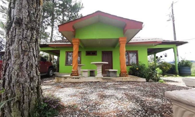 Quebrada La Gamba Maison | Cozi cabin in the mountains surrounded by pine trees