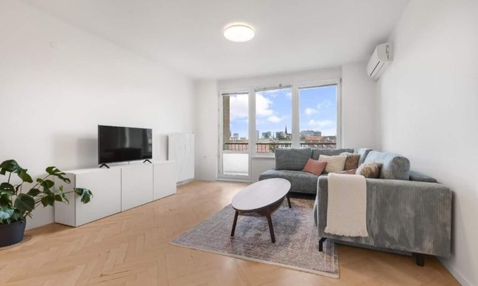 Nove Mesto Appartement | Cozy 1-bedroom apartment in enjoyable Bratislava with WiFi, AC