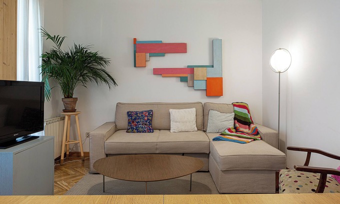 Guindalera Appartement | Cute 1 Bed flat with balcony, 2mins to Metro