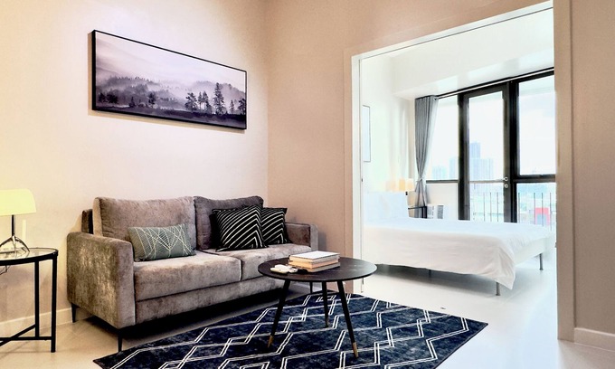 Pio del Pilar Copropriété | Cozy 1BR Deluxe with Balcony near Greenbelt Mall