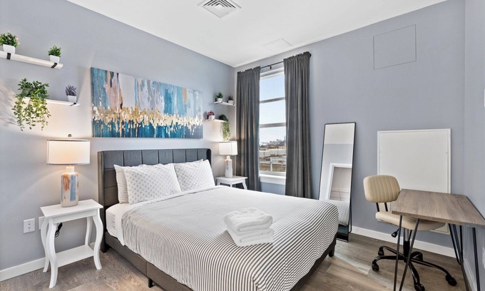 Everett Appartement | Cozy 1BR Near Encore Boston 7139