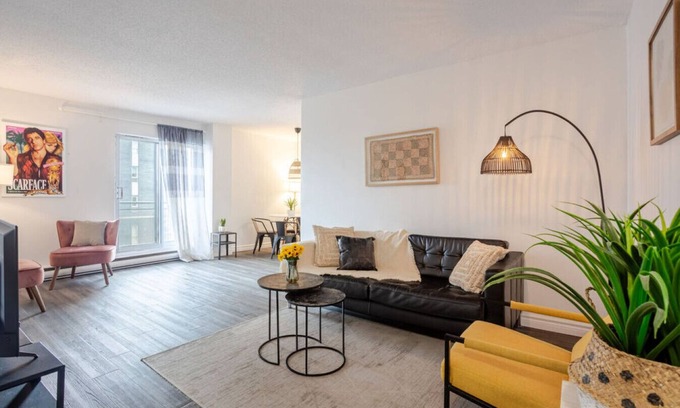 Quartier des Spectacles Appartement | Cozy 1BR on Rene-Levesque ZN2