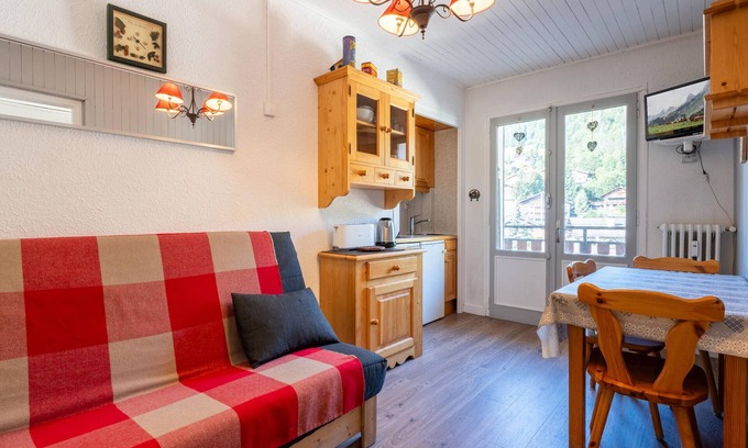 La Clusaz Appartement | Appartement confortable 2 pièces au cœur de La Clusaz, proche des pistes et des commerces