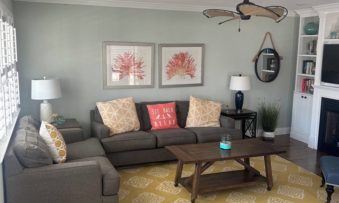 South End Copropriété | Cozy 3BR/2BA Condo – 5 Minute Walk to Beach & Boardwalk