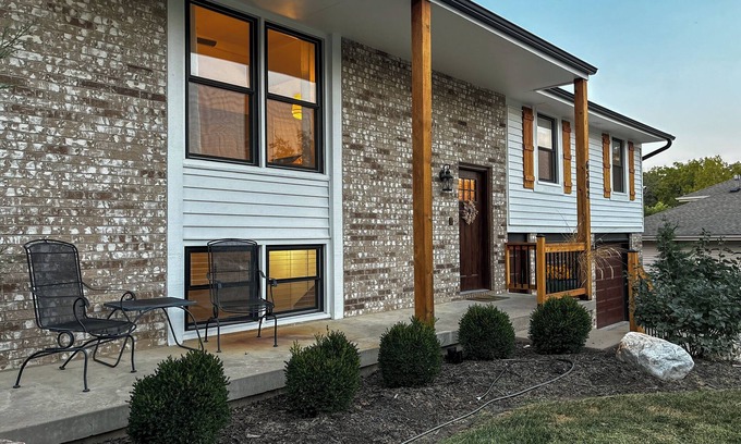 Grandview Maison | Cozy 3BR w/ Pool, Fire Pit, Near KC Stadiums & Fun