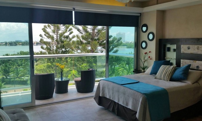 Zona Hotelera Appartement | Studio confortable et moderne près de la plage
