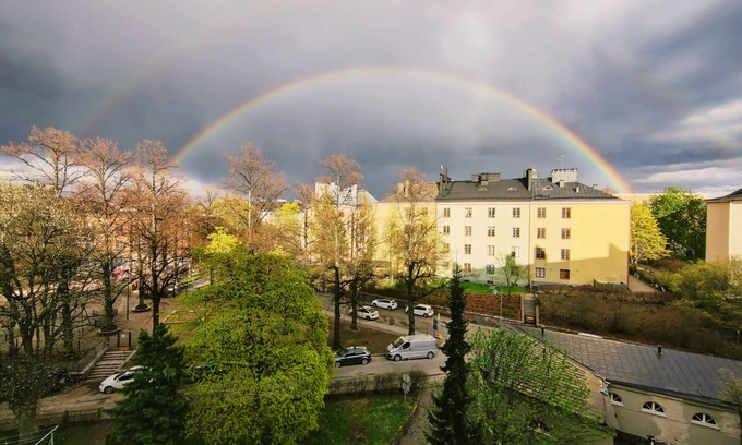 Kallio Appartement | Cozy and quiet studio in a great location with a nice view