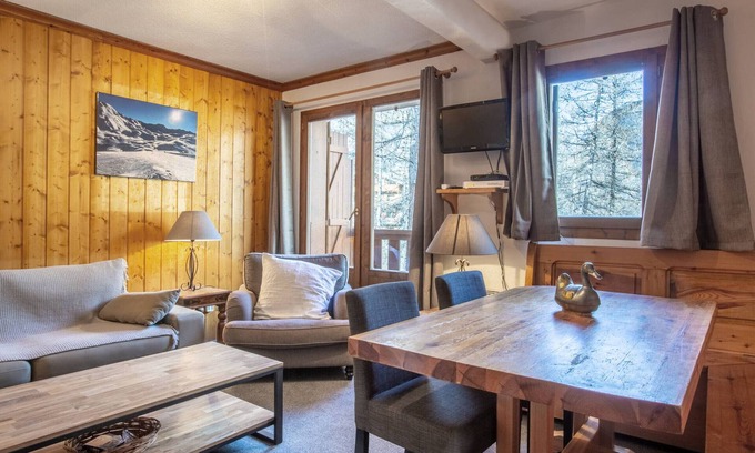 Le Cret Appartement | Apartamento Val-d'Isère, 2 dormitorios, 5 personas