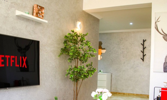 Agdal Appartement | Cozy Apart 2BR + Parking - Fastwifi - Free Coffee 3MN Walk Mall