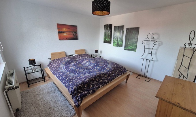 Holzhausen-Externsteine Appartement | Cozy apartment "Teuto with heart" at the Externsteine and near Hermannsdenkmal