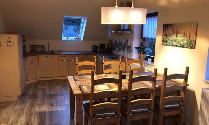 Schmiedeberg Appartement | Cozy apartment 2 in the DG in the Sonnenhof