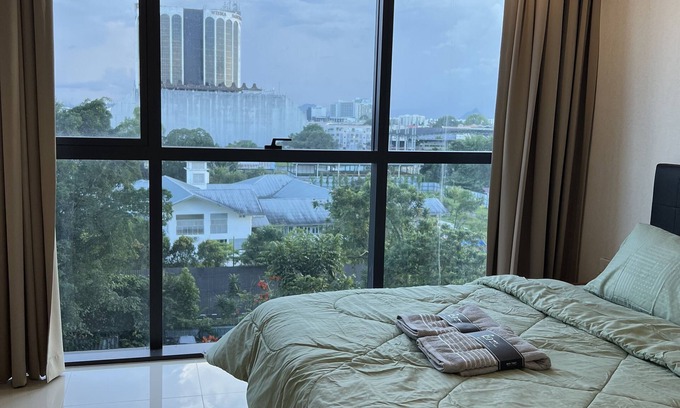 Kuching Appartement | Cozy apartment with 1 bedroom and 1 living room - Kozi Square dual unit