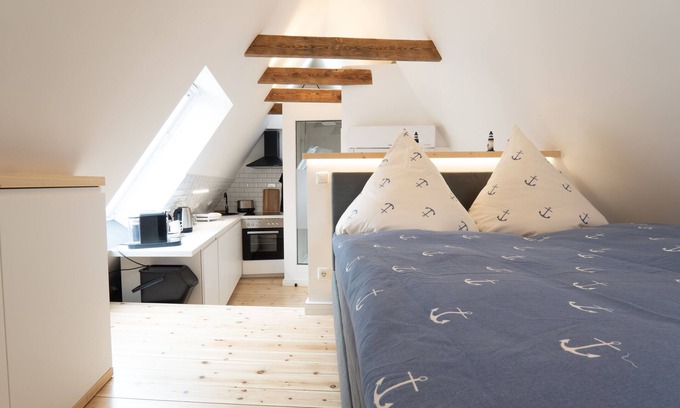 Stralsund Copropriété | Cozy attic apartment in the old town WLAN 100Mbit