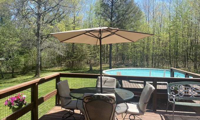 Lyndon Station Cabine | Cozy Boho Cabin with POOL!!