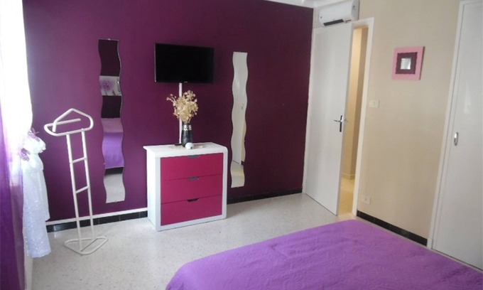 Amelie-les-Bains-Palalda Appartement | Appartement F2 avec balcon et parking à Amélie-les-Bains, idéal pour 4 personnes