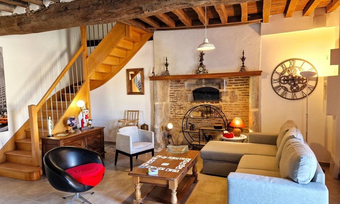 Charroux Cottage | Gîte chaleureux à Charroux, confort pour 6 pers, proche nature et Vichy