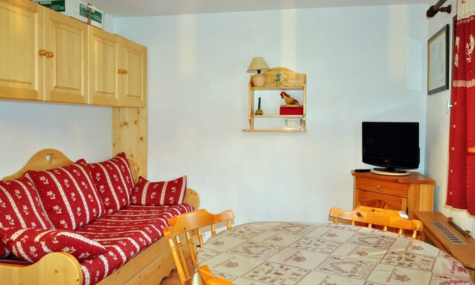 Abondance Appartement | Studio 4 pers avec balcon S/O, parking, casier à skis - Abondance