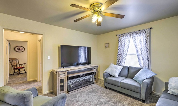 Price Maison | Cozy Helper Home w/ Fenced Yard, Pets Welcome