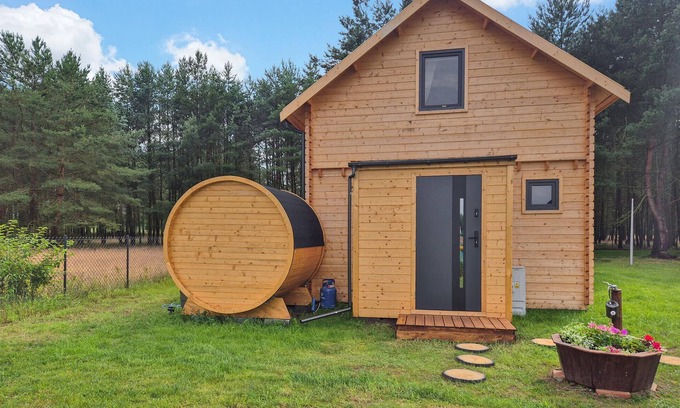 Miroszewo Maison | Maison confortable à Nowe Warpno avec.