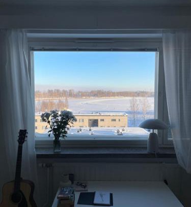 Kuopio Maison | Cozy lake view room by city center