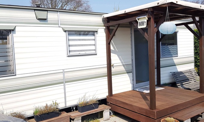 Renesse Maison | Mobil-home confortable sur le parc de Brem 4 * à Renesse