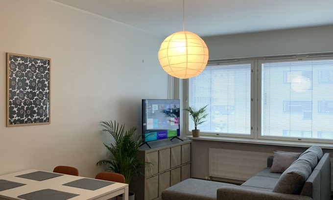 Alppiharju Appartement | Cozy & Modern Studio Apartment in Kallio District