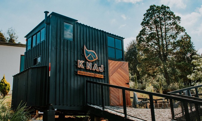 Omitlan de Juarez Maison | Cozy Mountain-View Container Retreat K NAJ