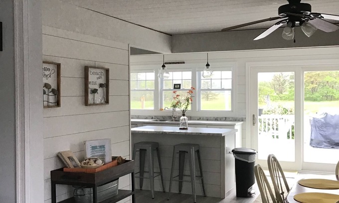 Camp Ellis Maison | Confortable nouvellement Renov Beach House - 900 pieds de l'océan + vue sur la rivière Butifl, Opn Conp