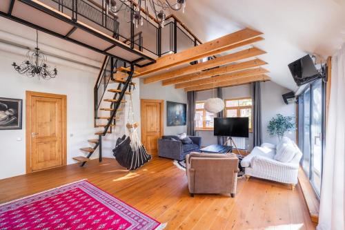Kipsala Appartement | Cozy riverside penthouse