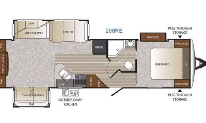 Oakland Mills Maison | Cozy RV in charming McClure with AC, WiFi. Happy travels