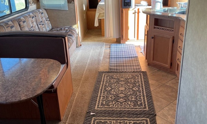 Cope Maison | Cozy RV on working ranch in Akron/Otis area with AC