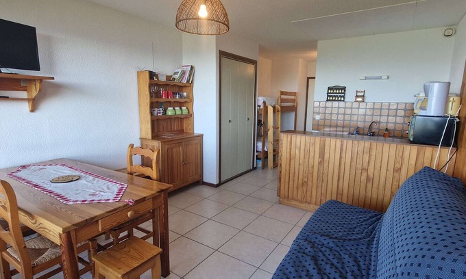 Saint-Michel-de-Chaillol Appartement | Studio Chaleureux 4 Pers avec Terrasse - Saint-Michel-de-Chaillol