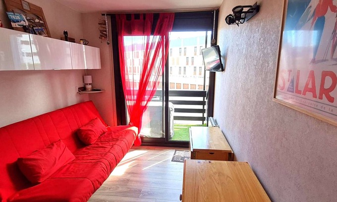 Cadeilhan-Trachere Appartement | Estudio Saint-Lary-Soulan, estudio, 4 personas
