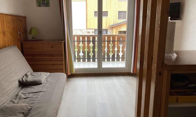 Jeux Appartement | Studio 4 pers avec balcon, proche centre et pistes - L'Alpe d'Huez