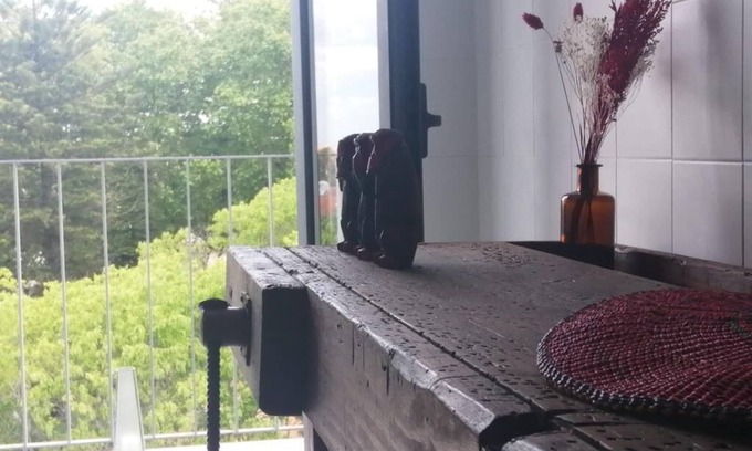 Grandola Appartement | Cozy T1 with large balcony, in the center of Villa Grandola