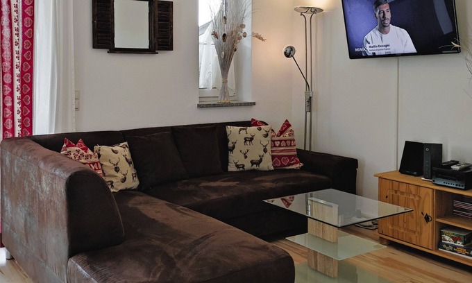 Kalzhofen Appartement | Cozy vacation accommodation "Sonne" in Oberstaufen/Kalzhofen, dogs allowed