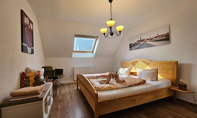 Sinzing Appartement | Cozy vacation apartment (83 sqm) with three bedrooms and terrace