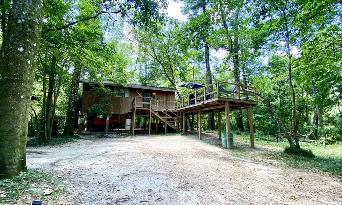 McNeill Cabine | Creekside Cabin Retreat - 1000 pieds de façade de ruisseau, bancs de sable, kayak