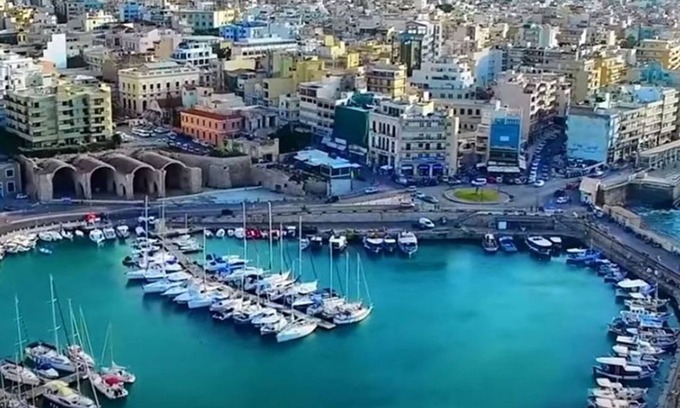 Agios Dimitrios Appartement | Crete aparthouse Nort Modern Apartment with Shared Sea View Patio near beach