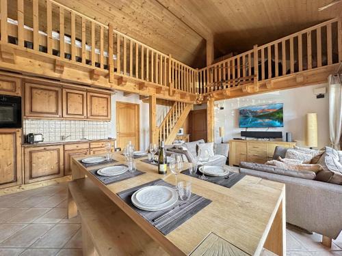 Les Carroz-d'Araches Appartement | CRIS112 - Duplex 8 personnes centre village